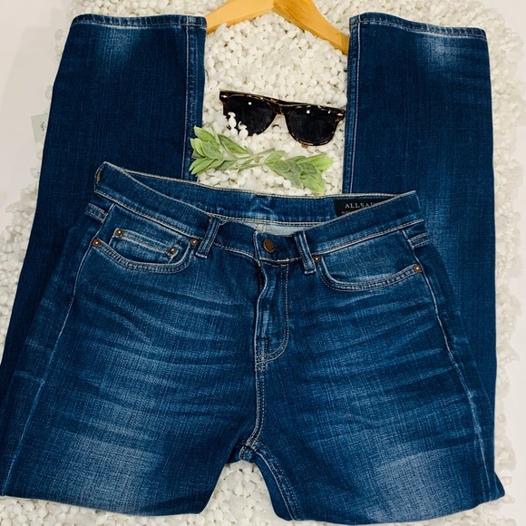 All Saints Jeans Women’s “Slim Boy” - Picture 3 of 8